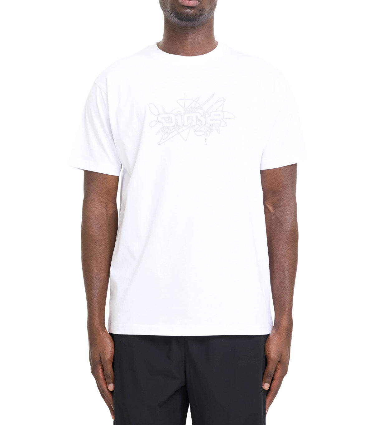 Dime Glyph T-Shirt White