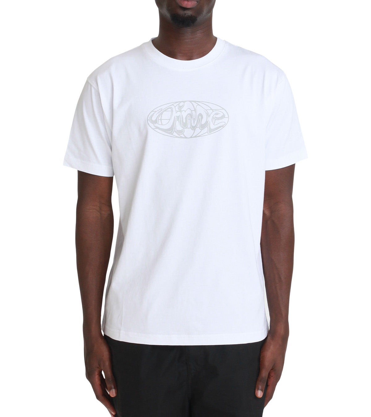 Dime Globe T-Shirt White