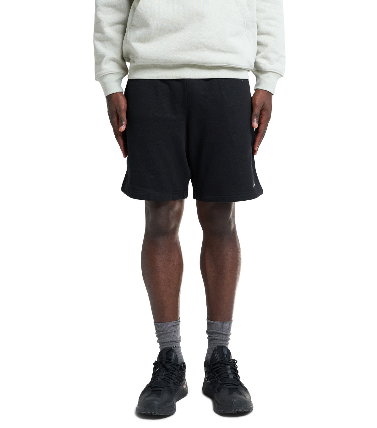Dime Cursive Small Logo Sweatshorts Black