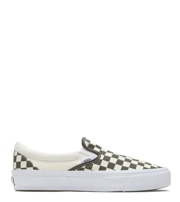 Vans Classic Slip-On 98 Checkerboard Grape Leaf – SOMEWHERE