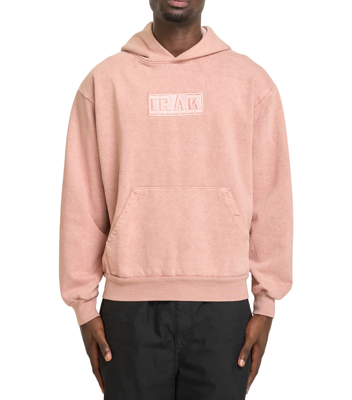 IRAK Tonal Hoodie Rose