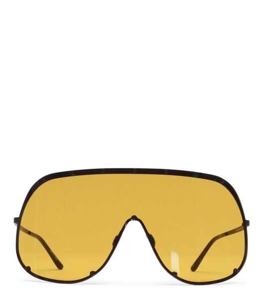 Rick Owens DRKSHDW Sunglasses Shield Black Green