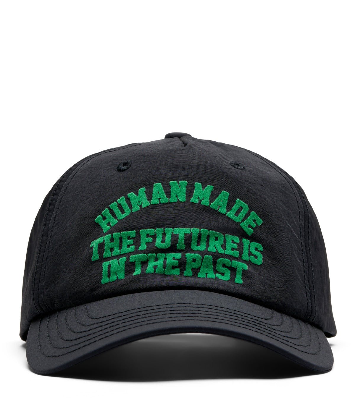 Human Made 5 Panel Nylon Cap Black – SOMEWHERE