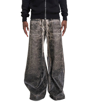 Rick Owens DRKSHDW Geth Belas Black Washed Foil – SOMEWHERE