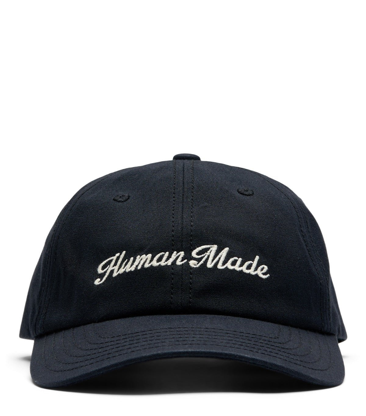 Human Made 6 Panel Canvas Cap Black – SOMEWHERE