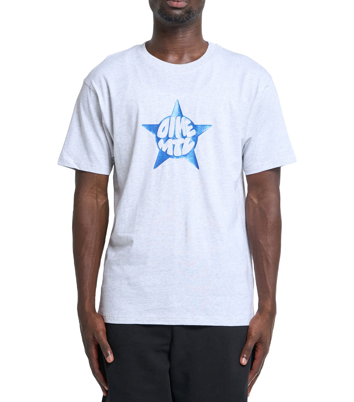 Dime Star T-Shirt Ash