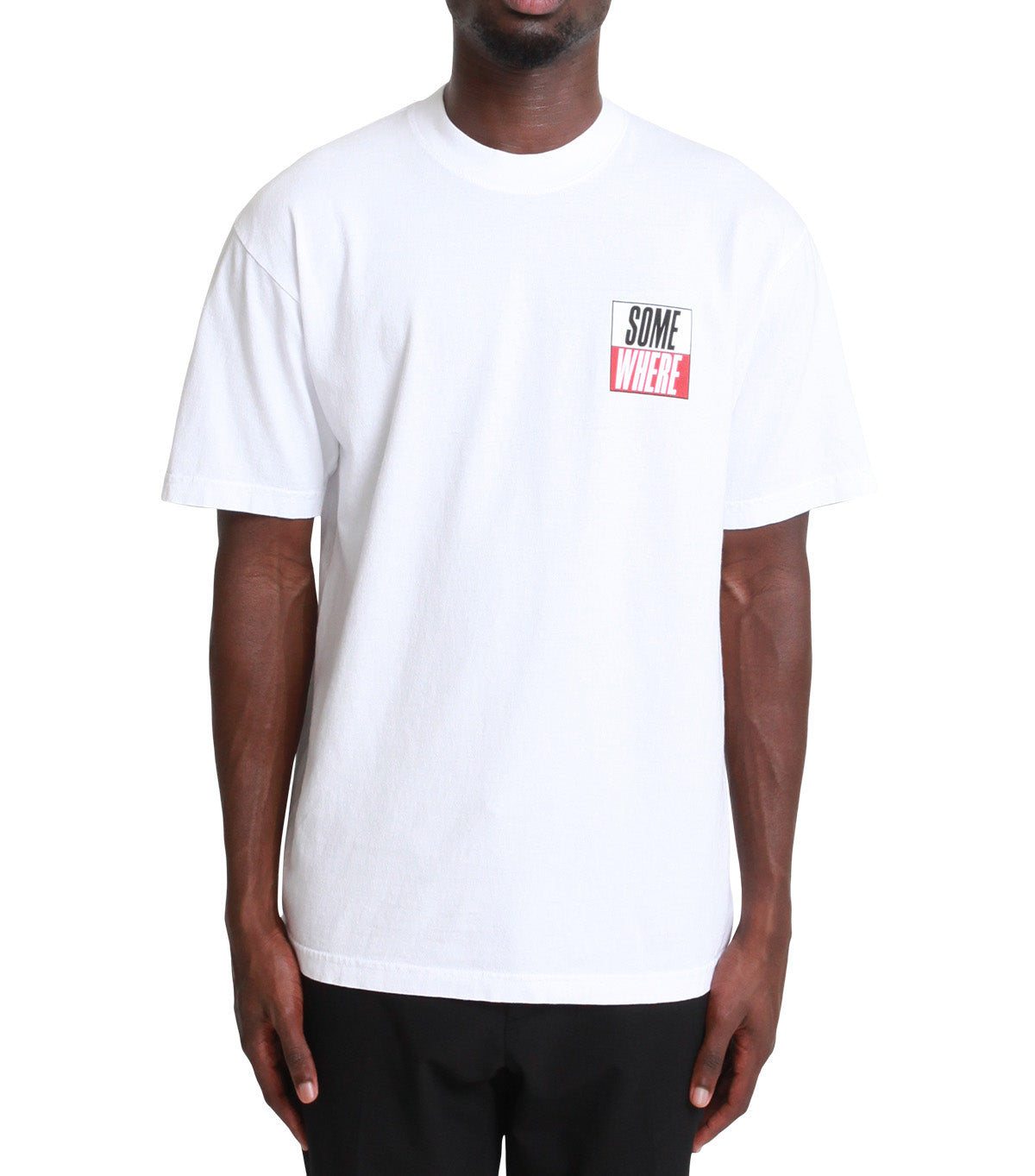 SOMEWHERE True Stories T-Shirt White