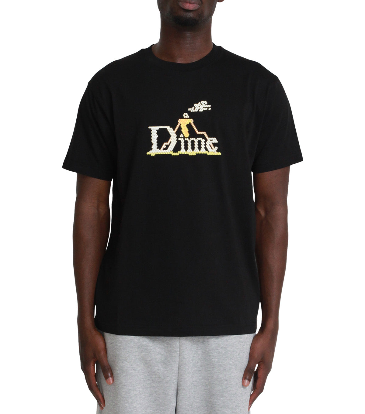 Dime Classic Lightbright T-Shirt Black