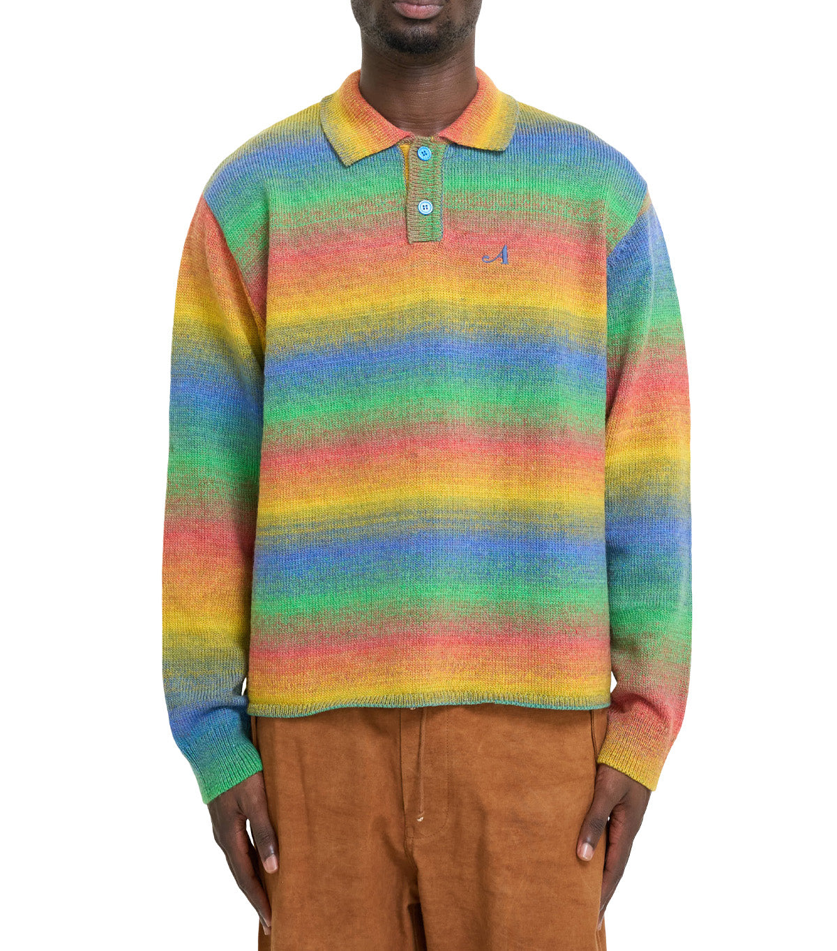 Awake NY Gradient Knit Polo Multi