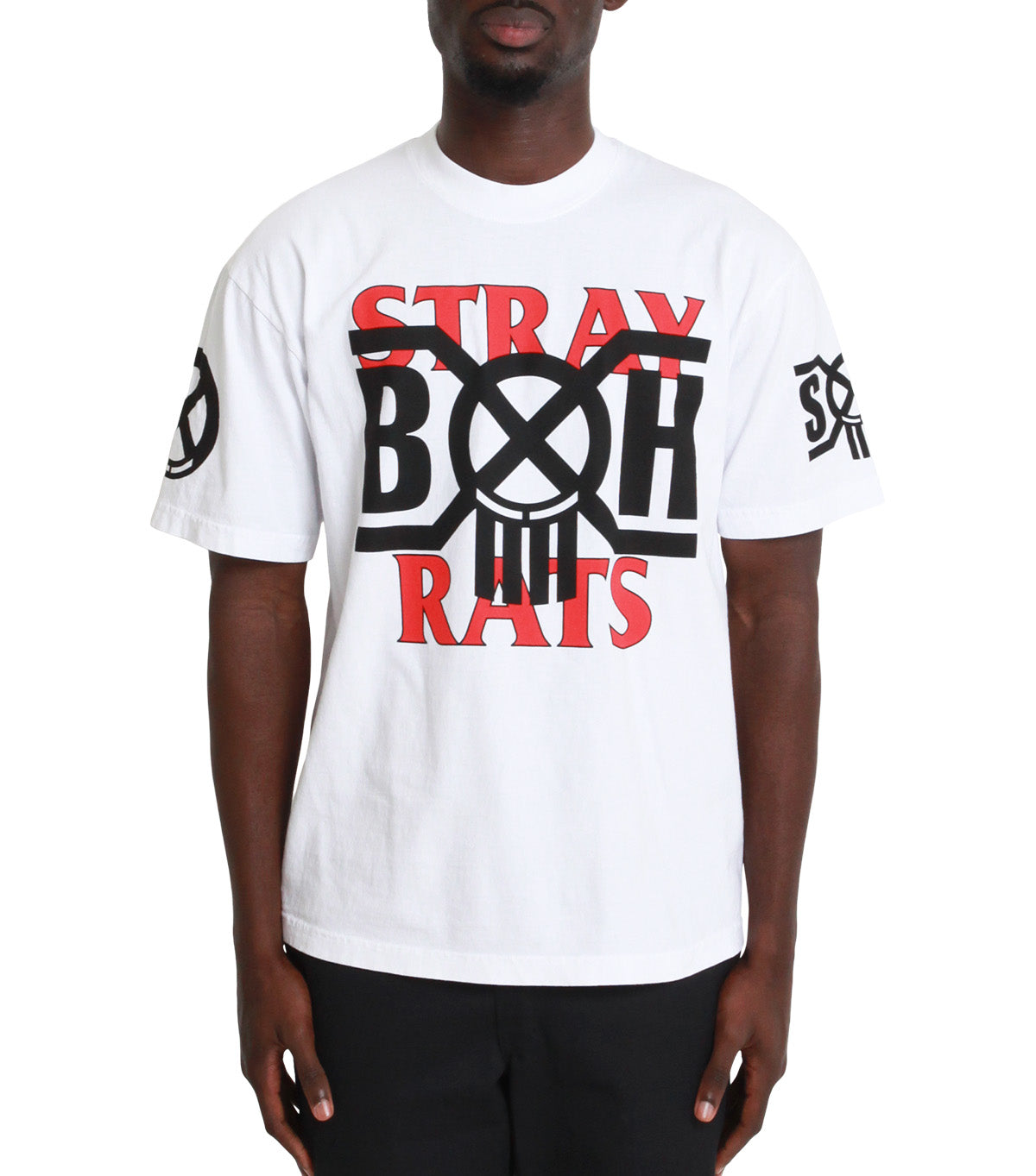 Stray Rats x Bounty Hunter Rodenticide Tee White