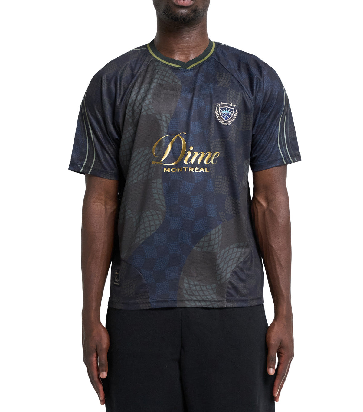 Dime Checkered Home Jersey Black