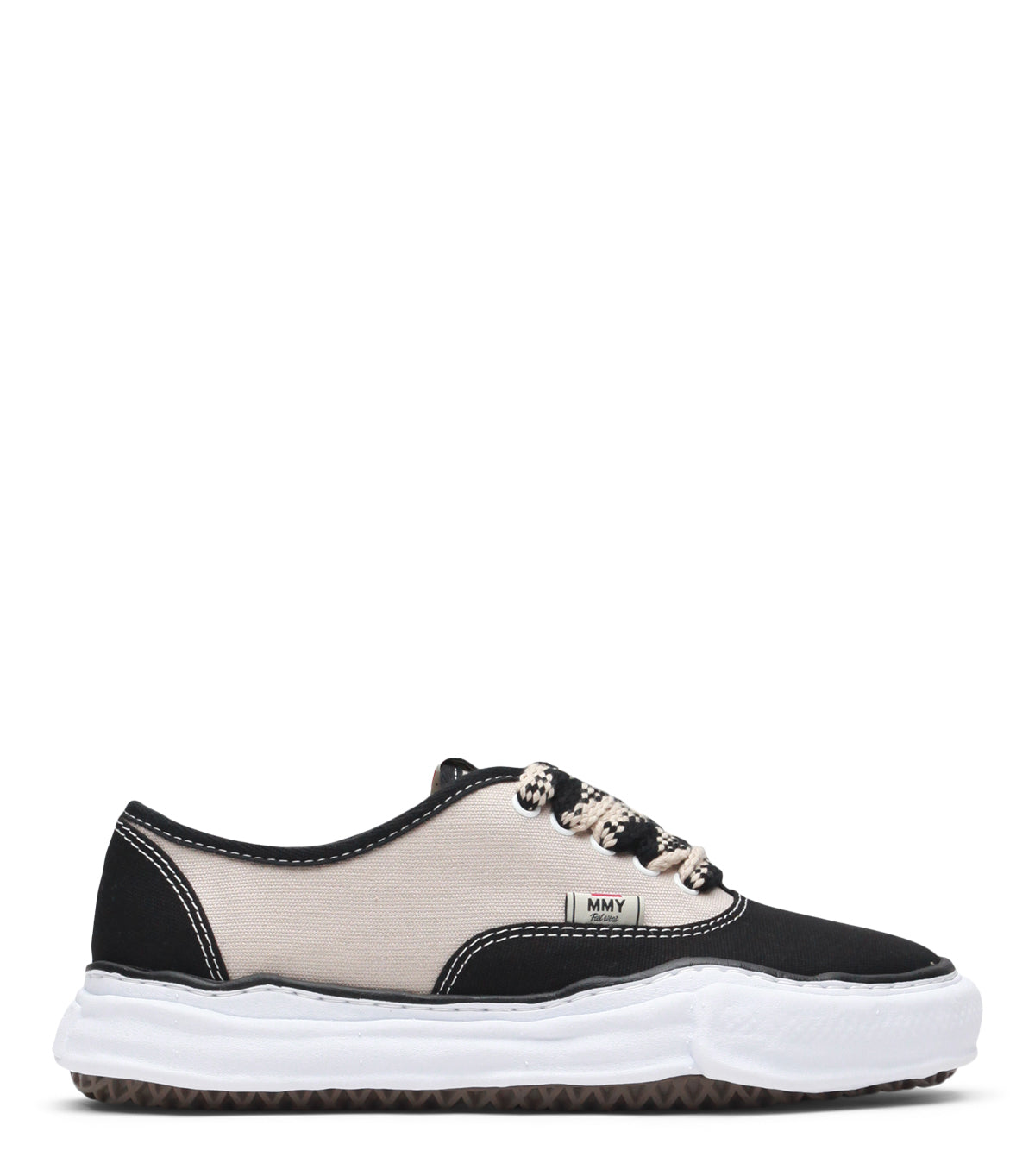 Mihara Yasuhiro Baker Low Black Beige