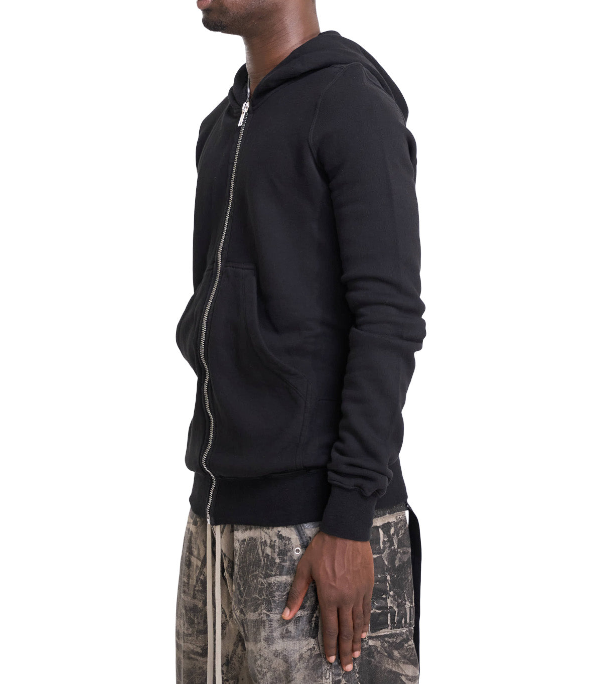 Rick Owens DRKSHDW Felpa Gimp Hoodie Black