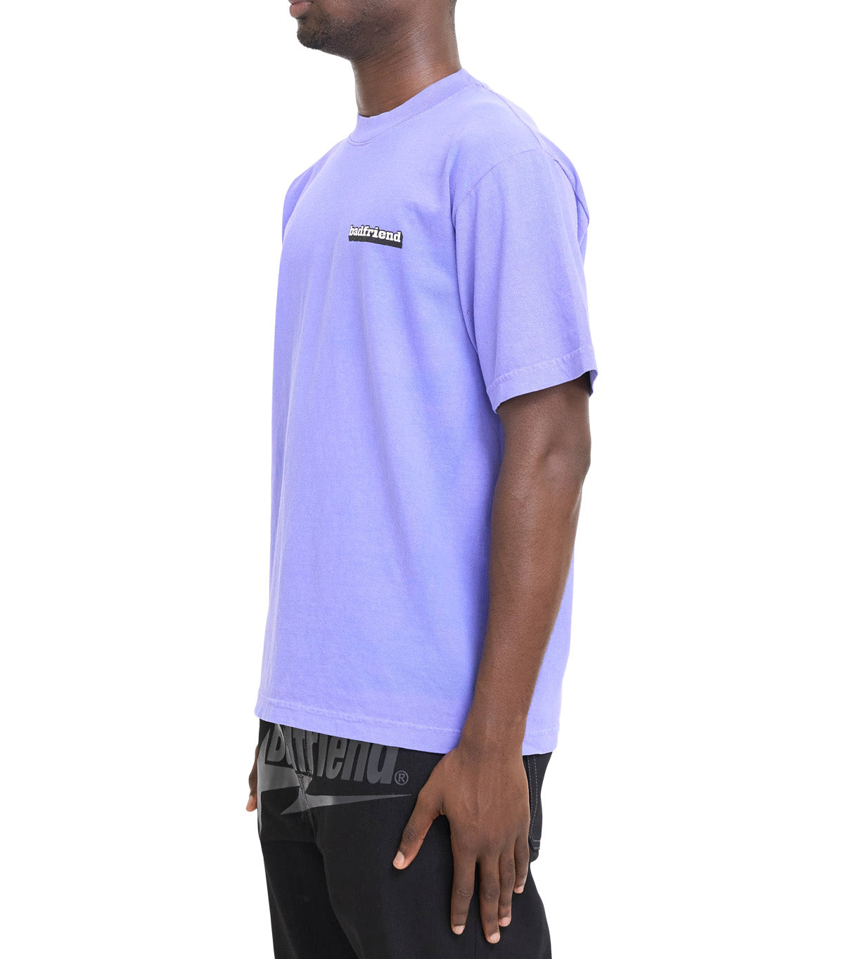 Badfriend Bar Logo T-Shirt Neon Blue