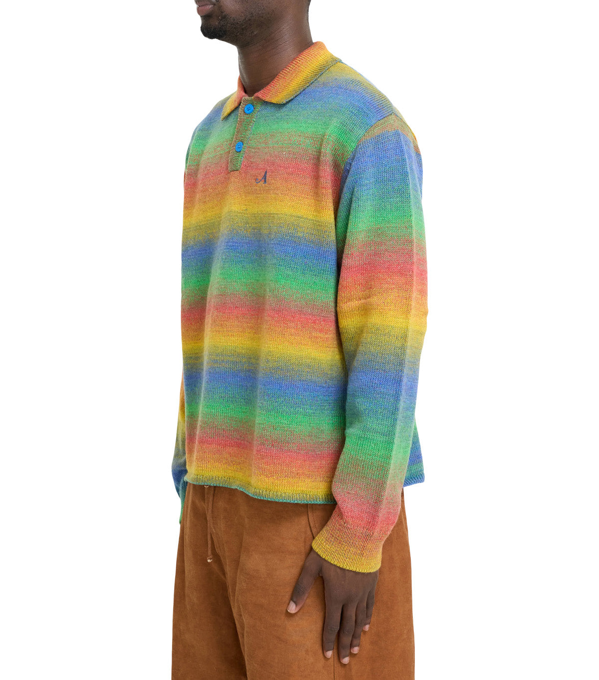 Awake NY Gradient Knit Polo Multi