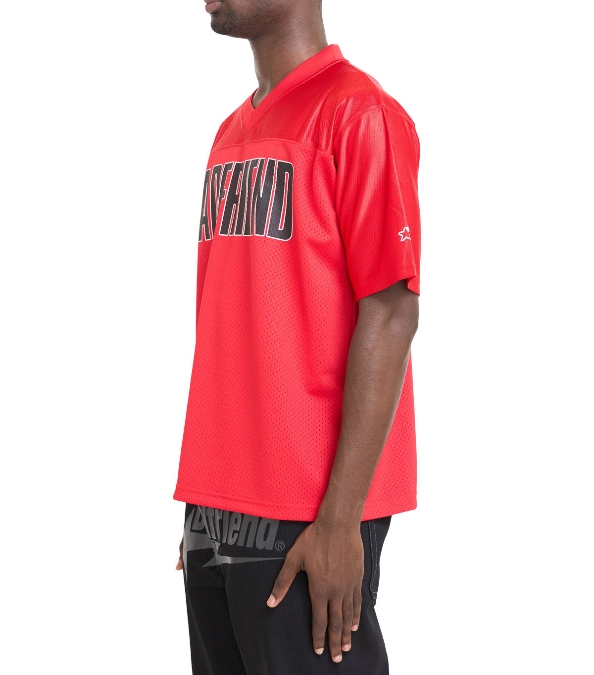 Badfriend Big Logo Football Jersey Red