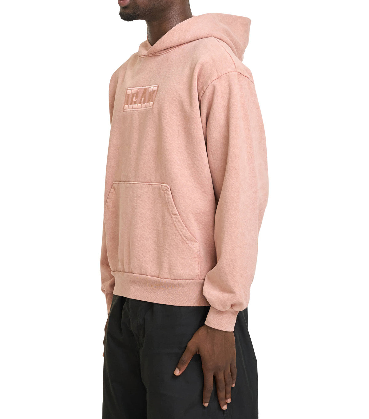 IRAK Tonal Hoodie Rose