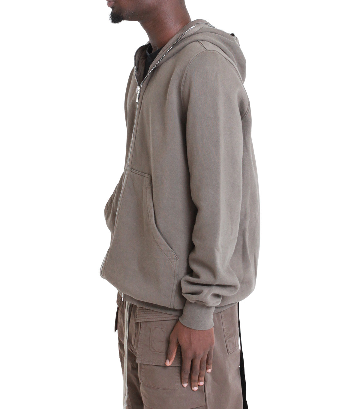 Rick Owens DRKSHDW Jumbo Gimp Hoodie Tan