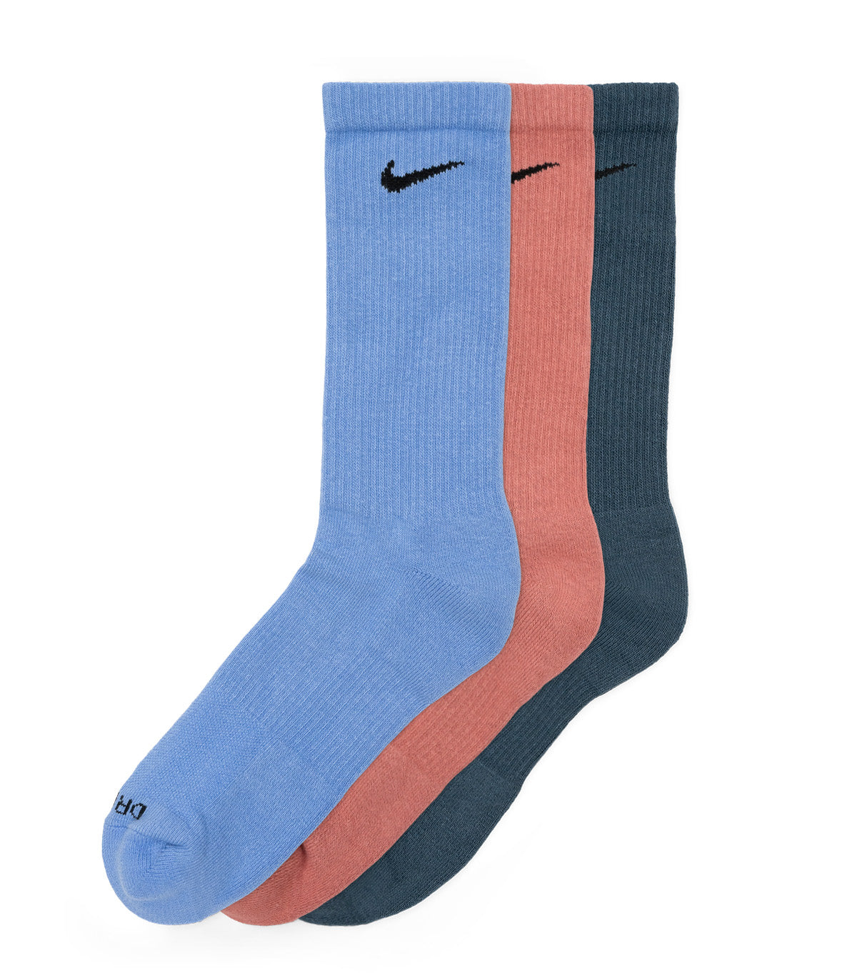 Nike Everyday Plus Cushioned Crew Socks Blue Multi