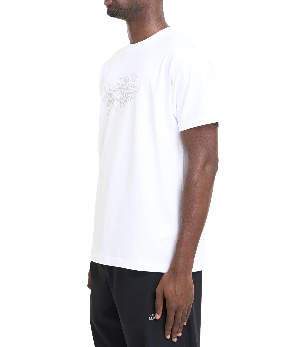Dime Glyph T-Shirt White