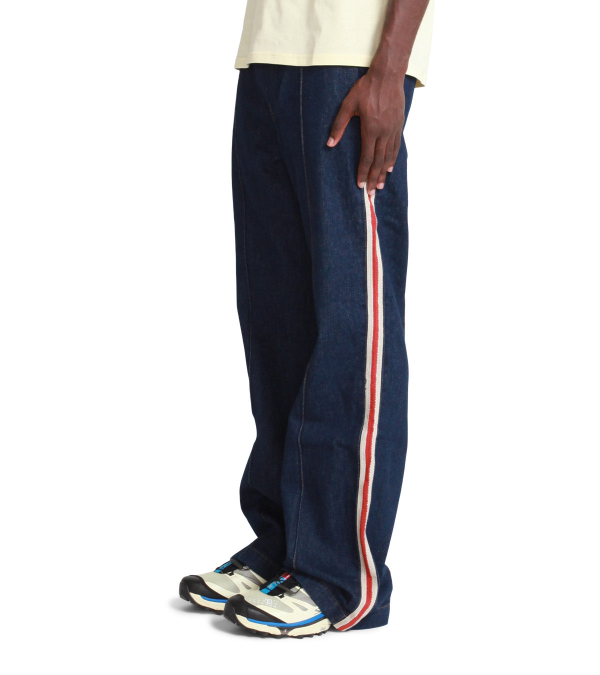 Wales Bonner Shadow Denim Dark Blue