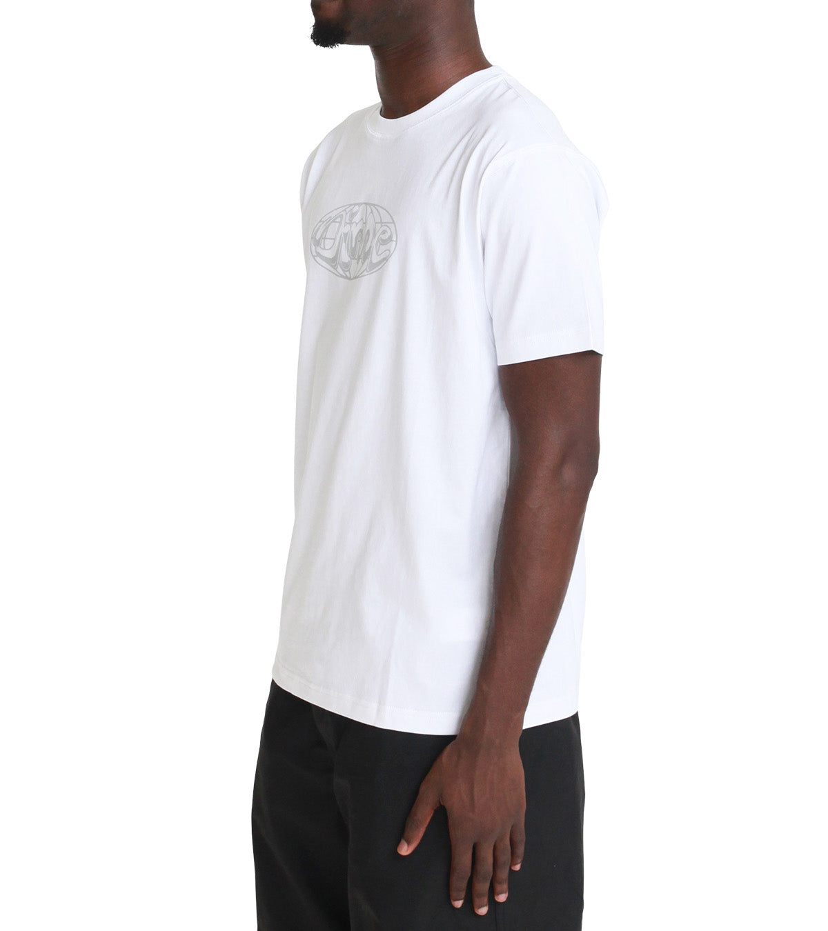 Dime Globe T-Shirt White
