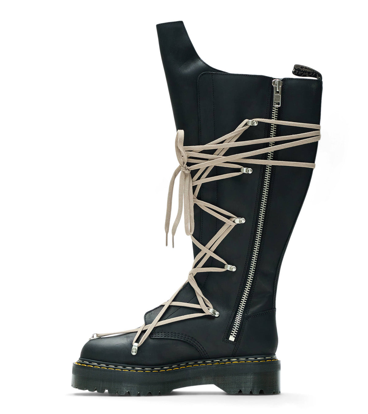 Rick Owens x Dr. Martens Pentalace Boot Black