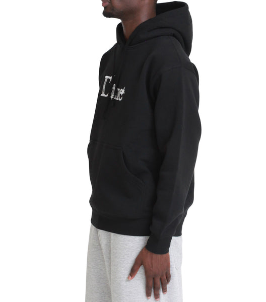 Dime Classic Shiny Hoodie Black | SOMEWHERE®