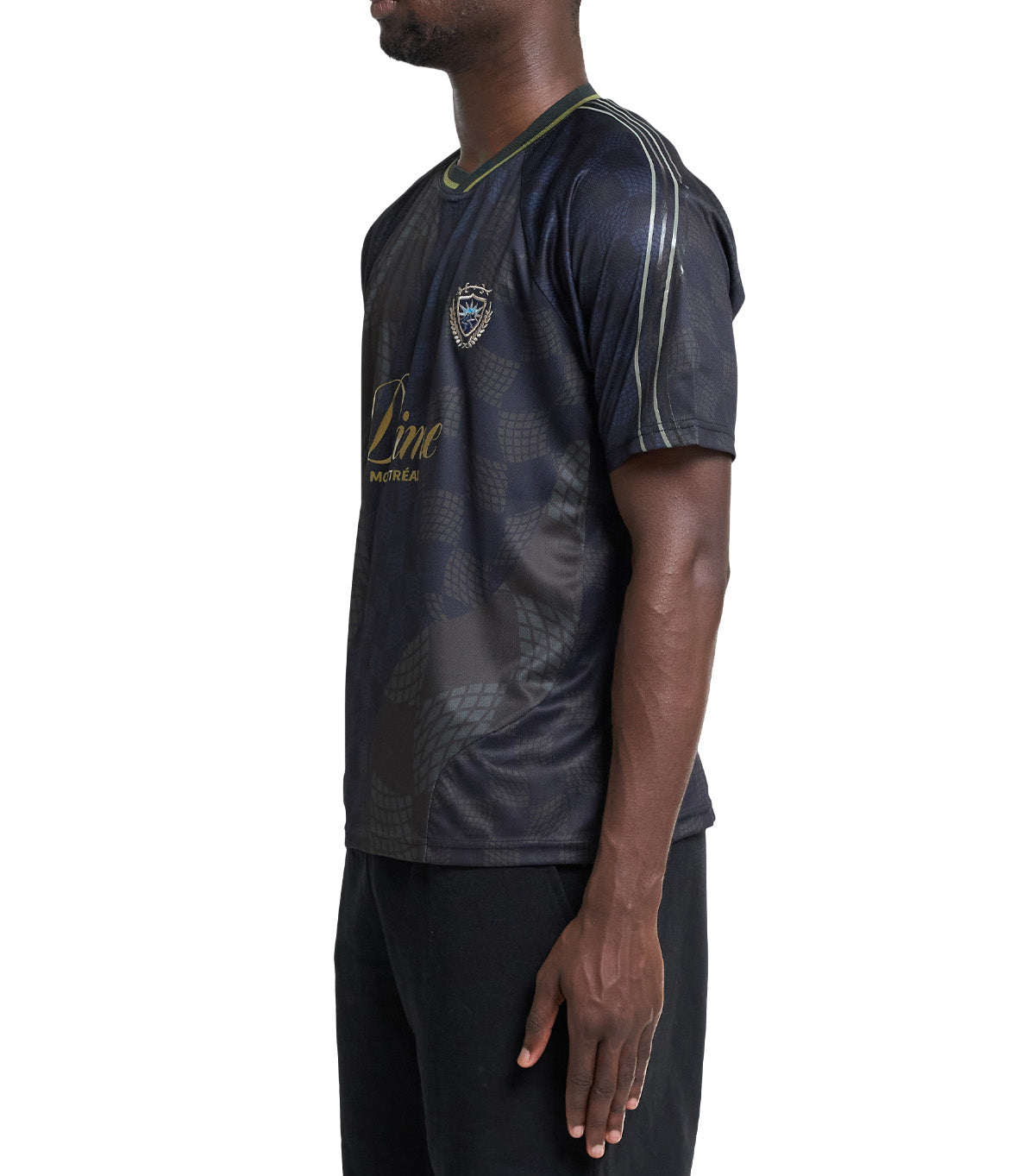 Dime Checkered Home Jersey Black