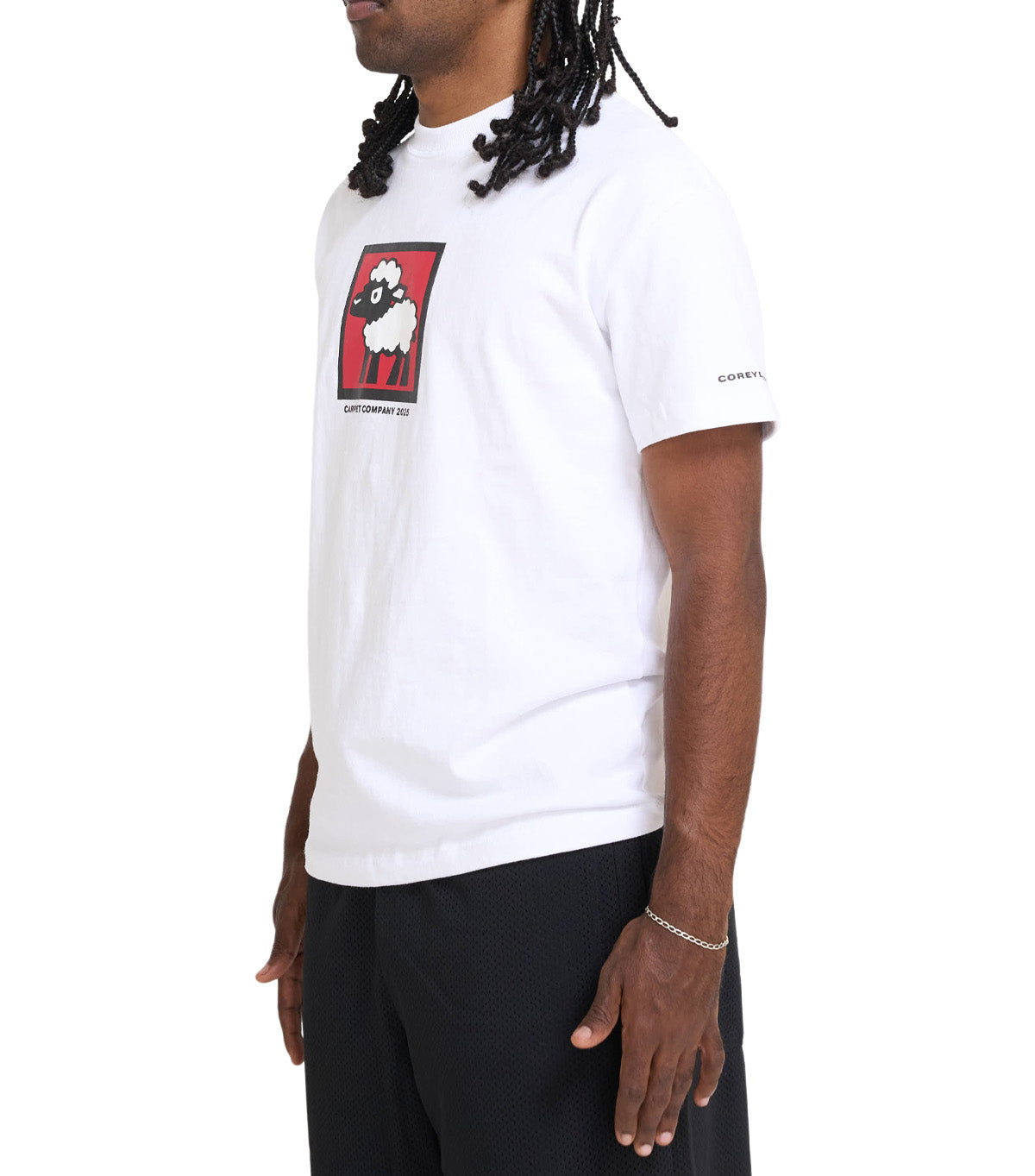 Carpet Company Sheep T-Shirt White