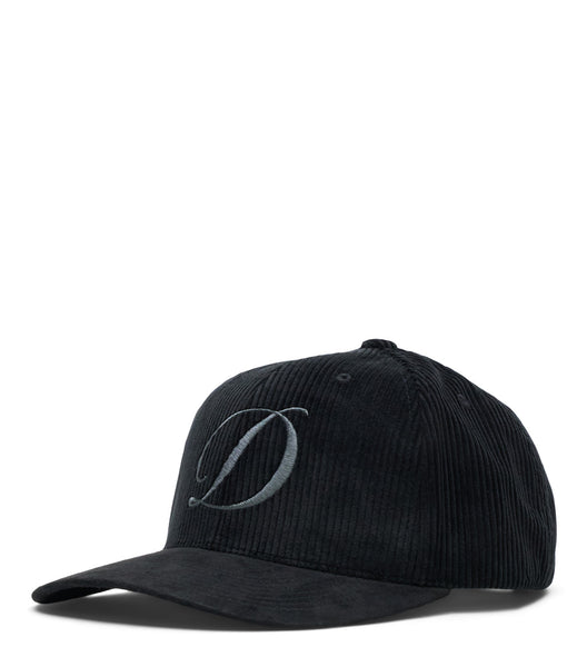 Dime Cord Full Fit Cap Black | SOMEWHERE®