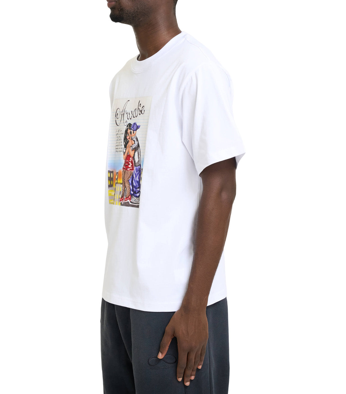Awake NY Hug T-Shirt White