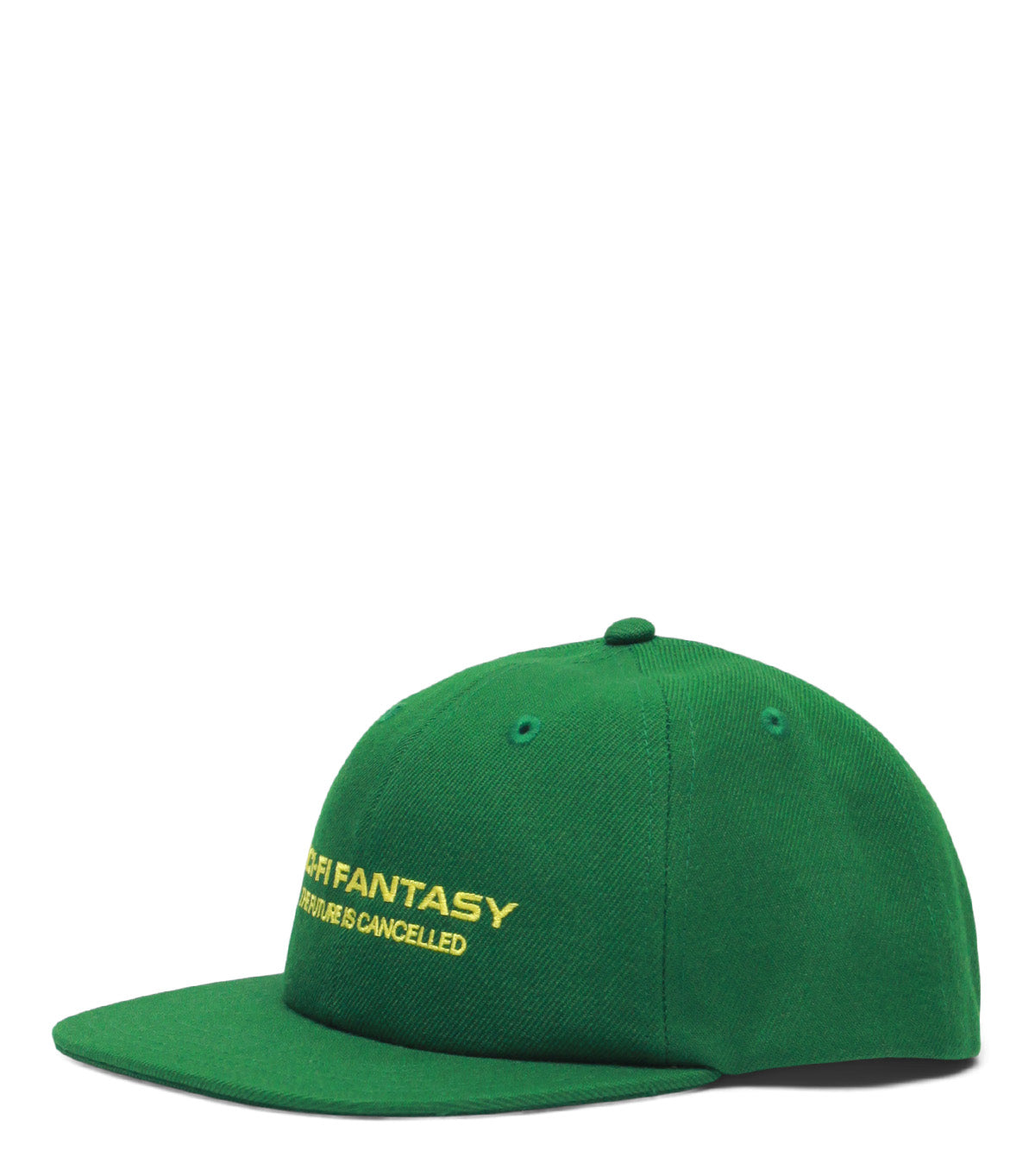 Sci-Fi Fantasy Future Is Cancelled Hat Green