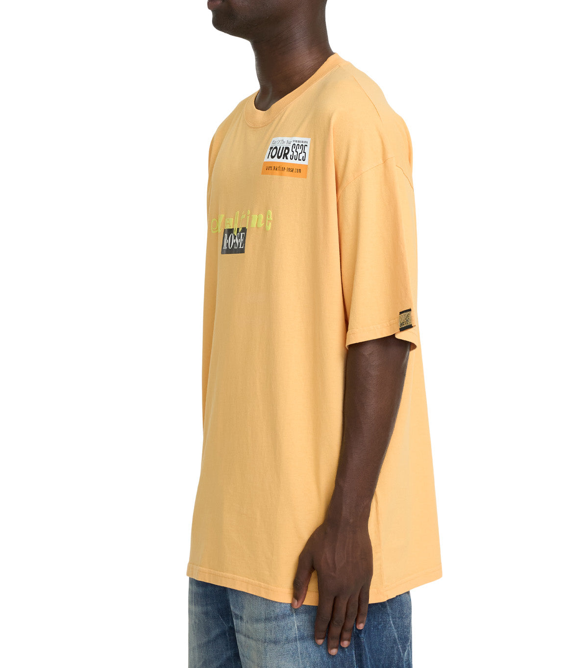 Martine Rose Short Sleeve Oversized T-Shirt Orange