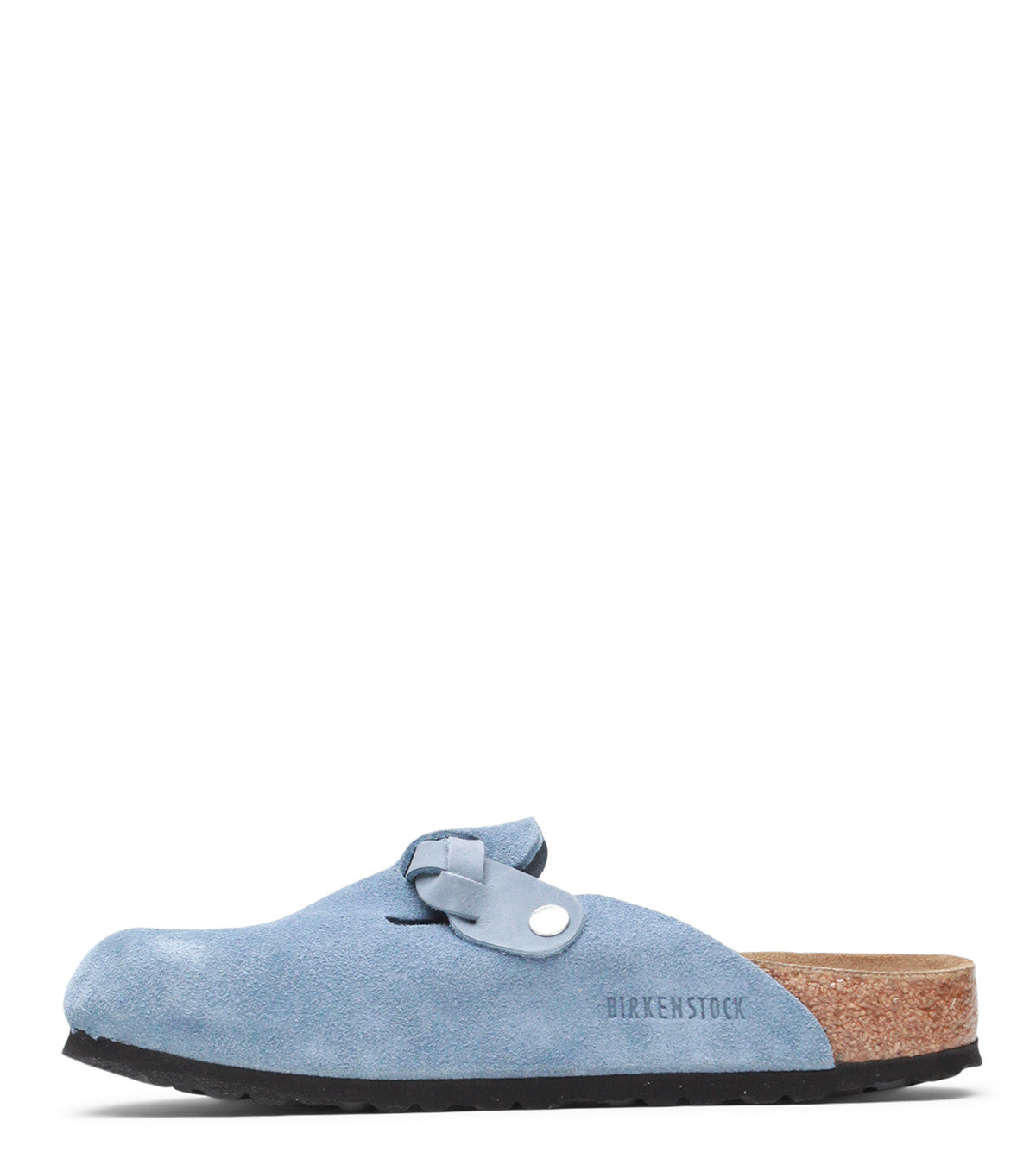 Birkenstock Boston Suede Braided Blue