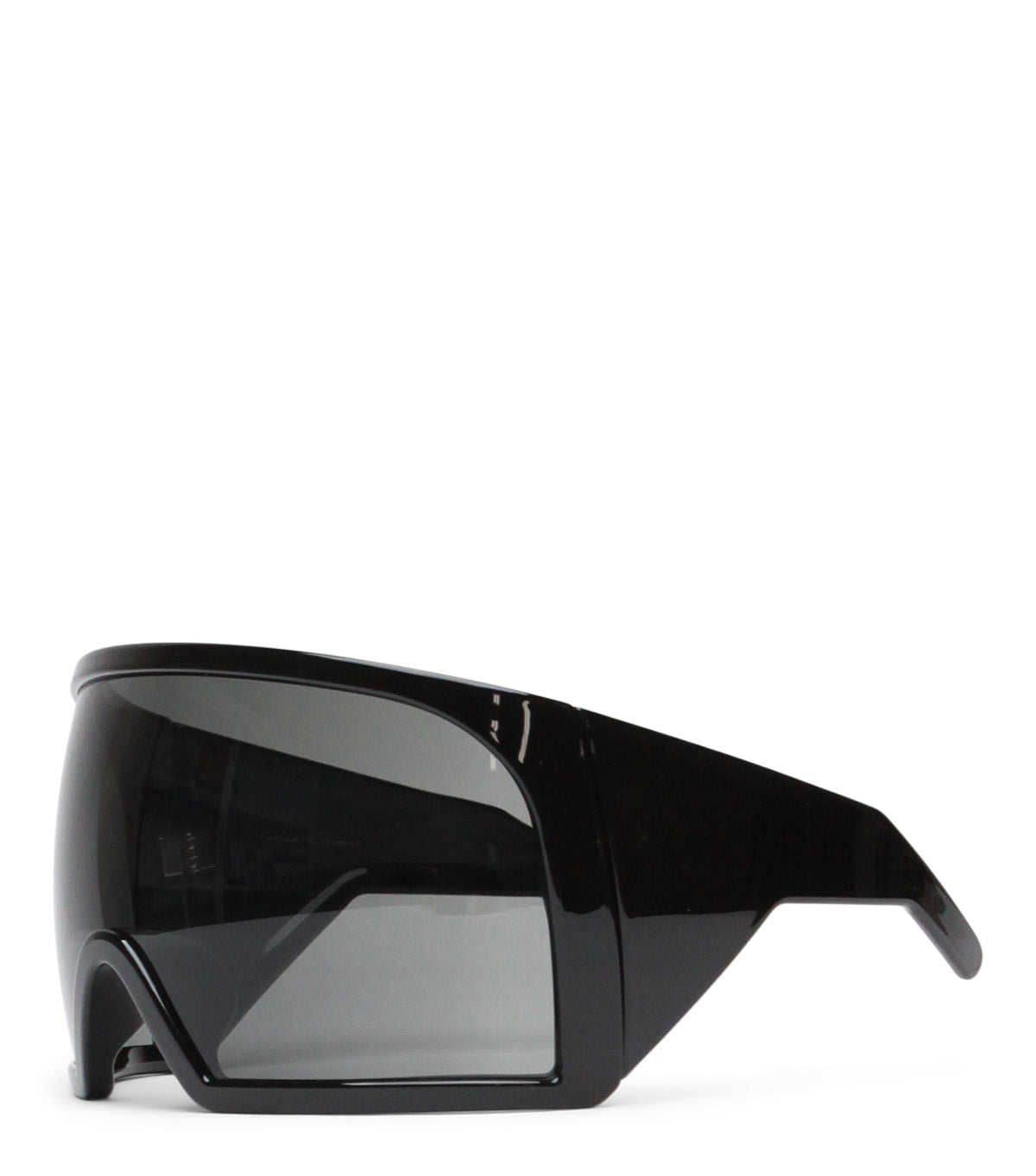 Rick Owens DRKSHDW Kriester Shiny Sunglasses Black