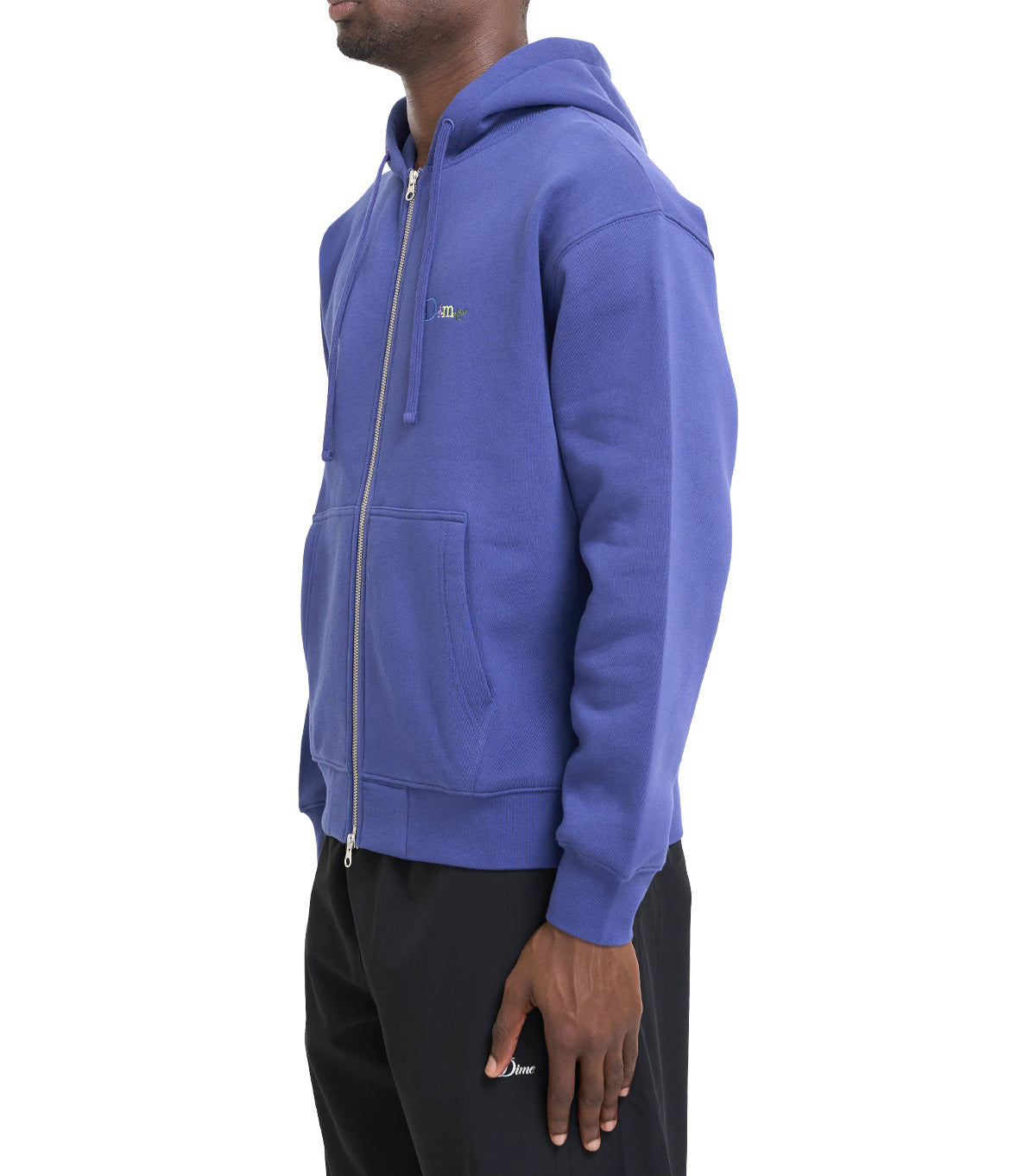 Dime Friends Zip Hoodie Night Blue