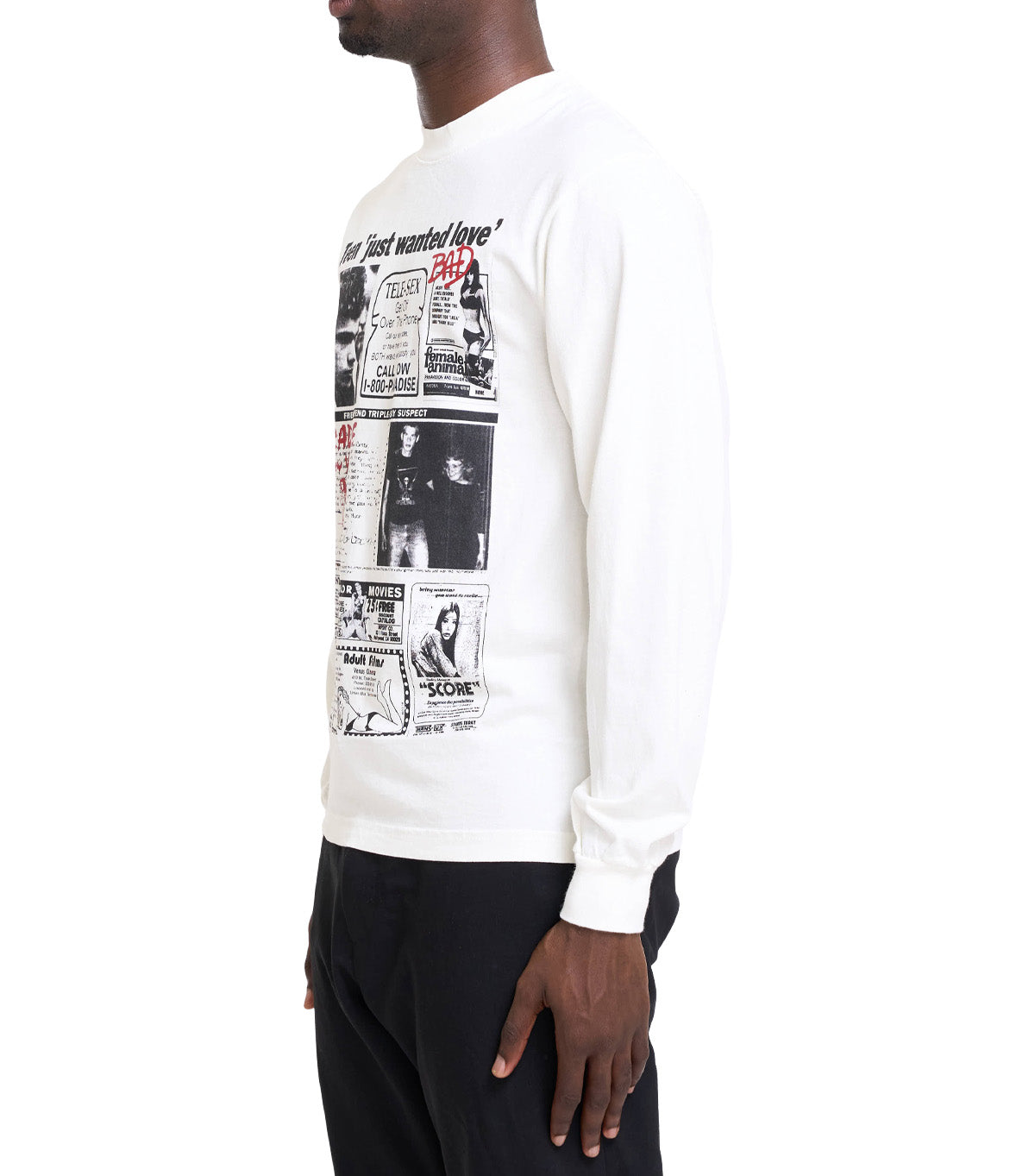 Paradise Teen Just Wanted Love T-Shirt White