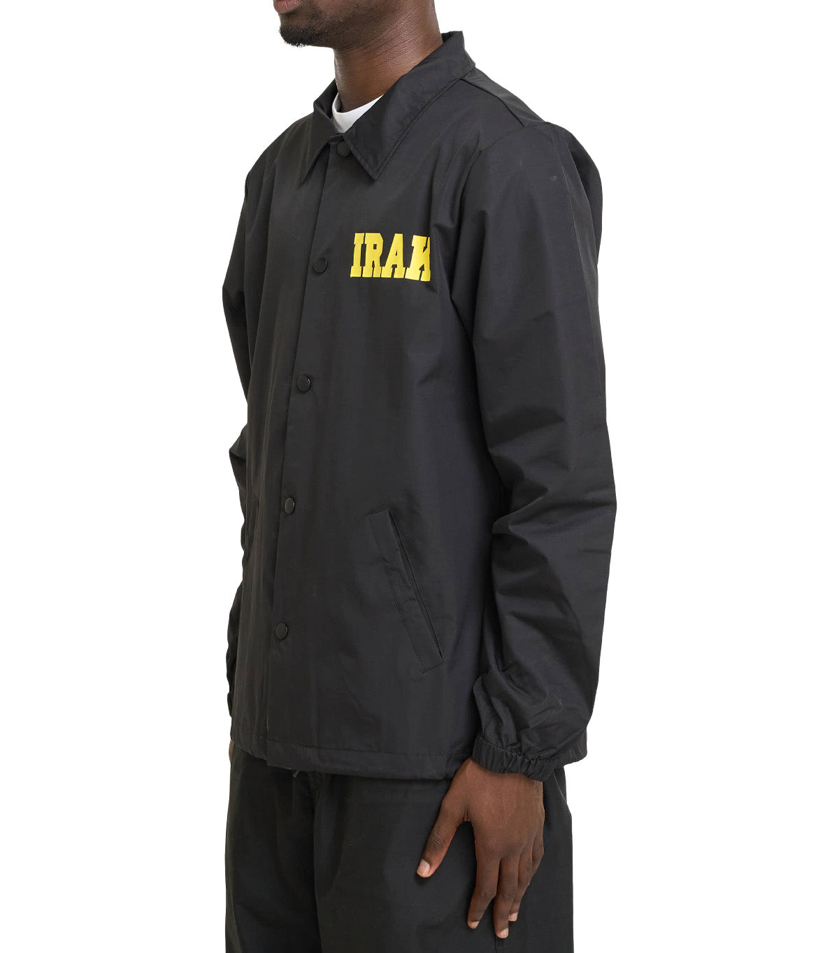IRAK Face Coaches Jacket Black