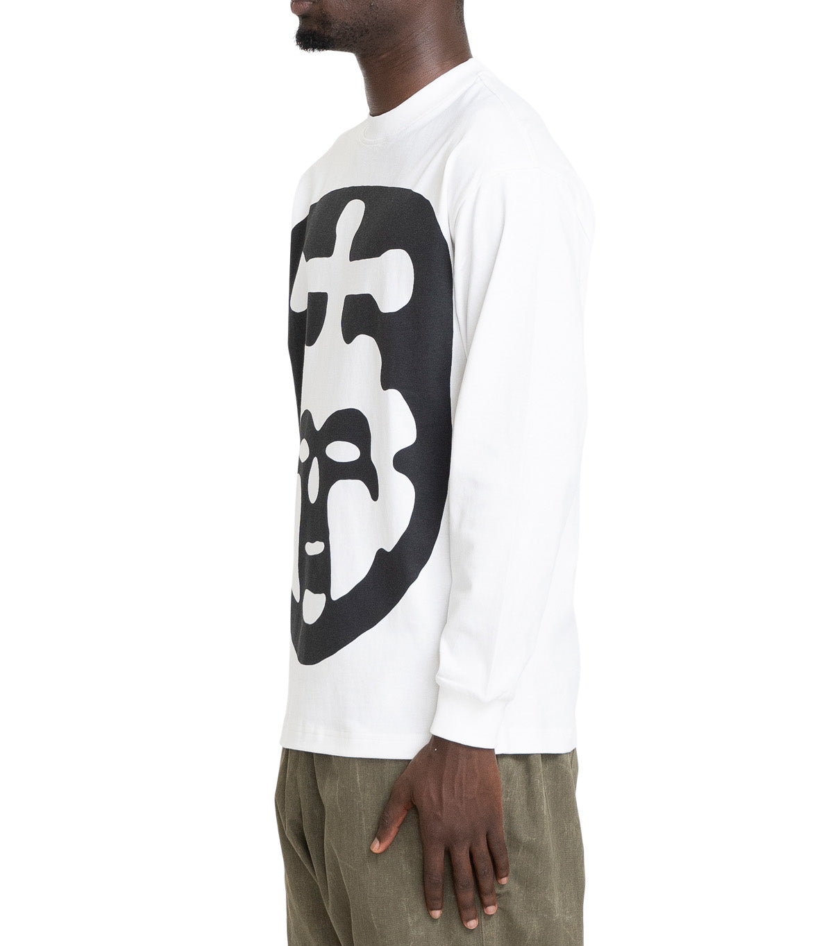 The Trilogy Tapes Screwhead T-Shirt Cream