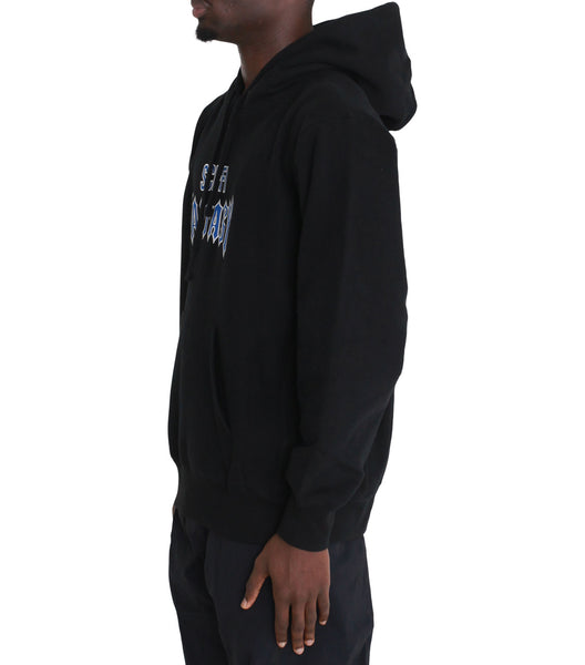 ま*♥様 YAMASHITA × I.F.C OUTER SPACE HOODI Sci-Fi Fantasy Biker Hood Black | SOMEWHERE®