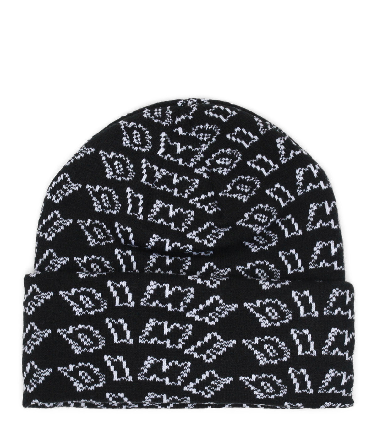 Dime Chopper Fold Beanie Black