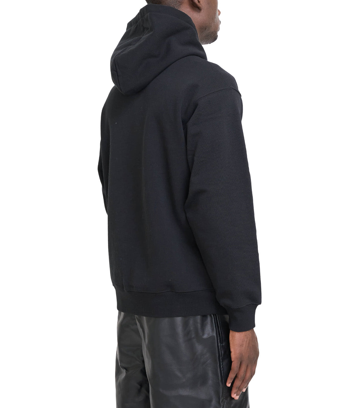 Dime Cursive Small Logo Hoodie Black