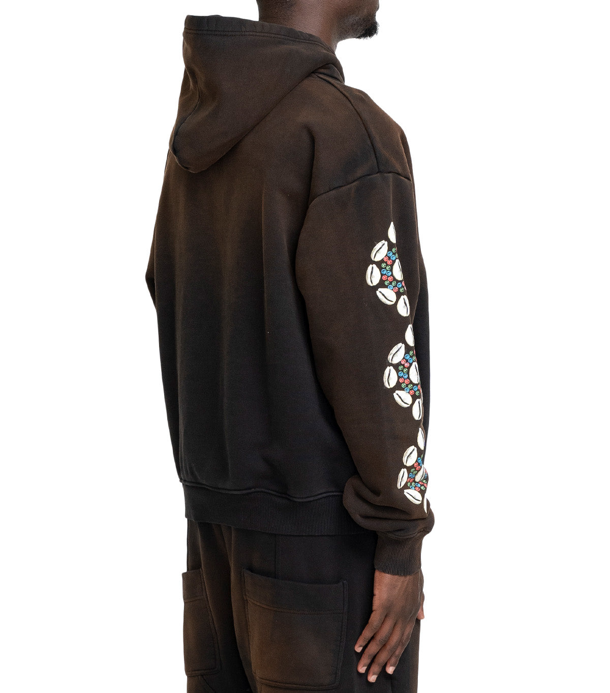Barriers Barrera Cowrie Shell Hoodie Black