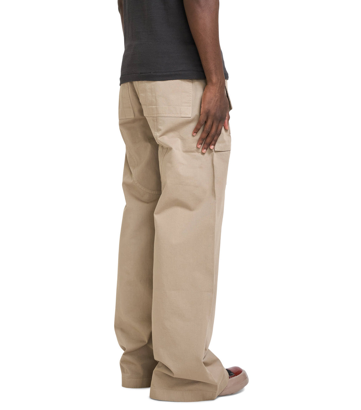 Rick Owens DRKSHDW Creatch Wide Cargo Dirty Pearl