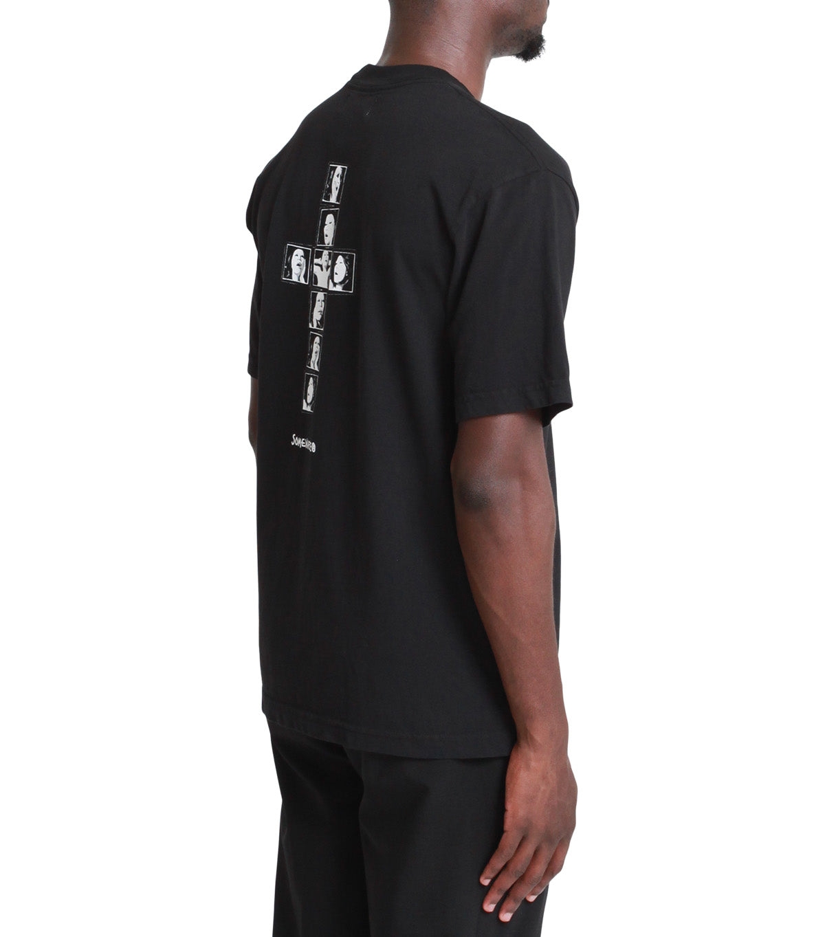 SOMEWHERE Savior T-Shirt Black