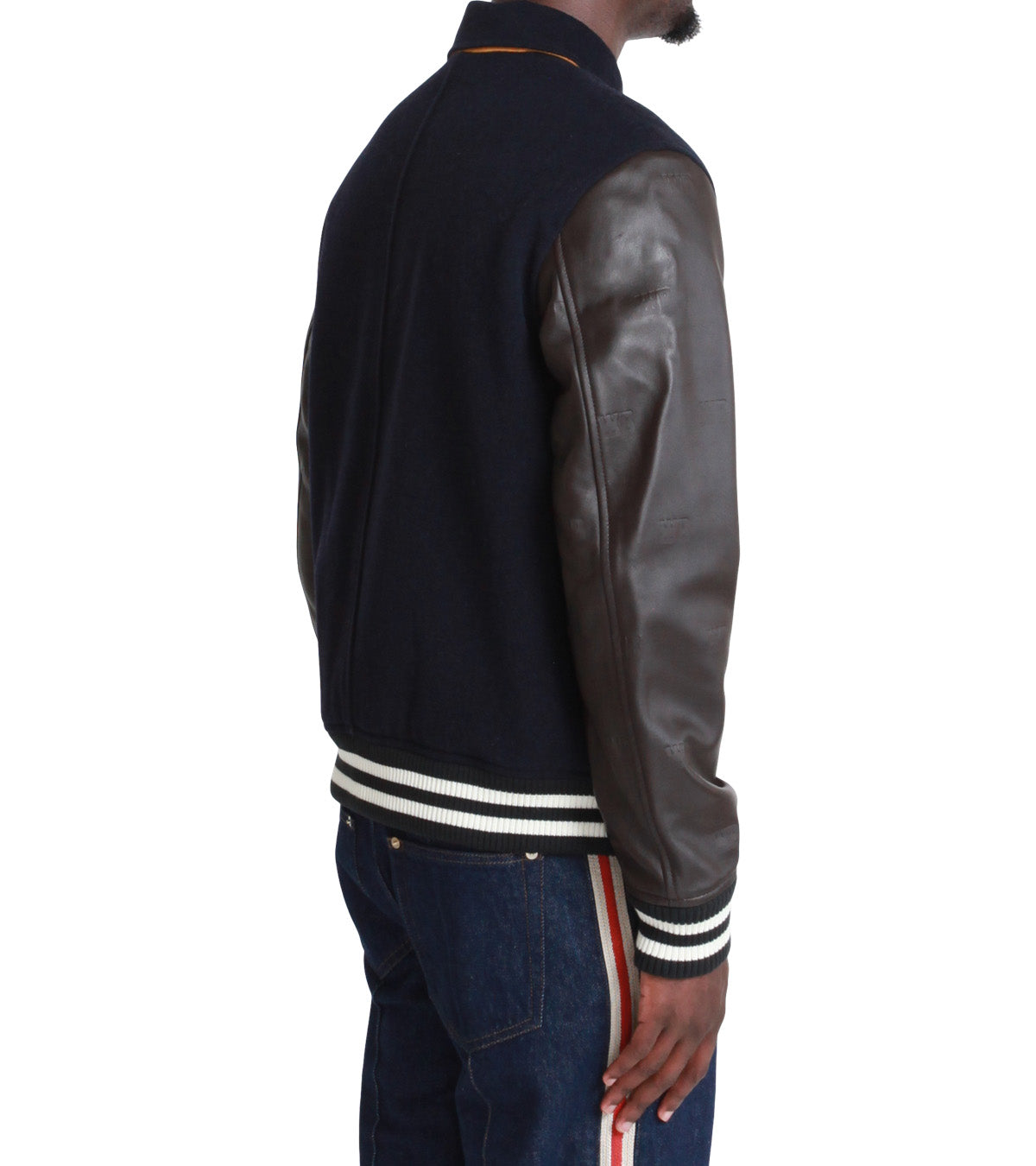 Wales Bonner Prince Varsity Brown Navy