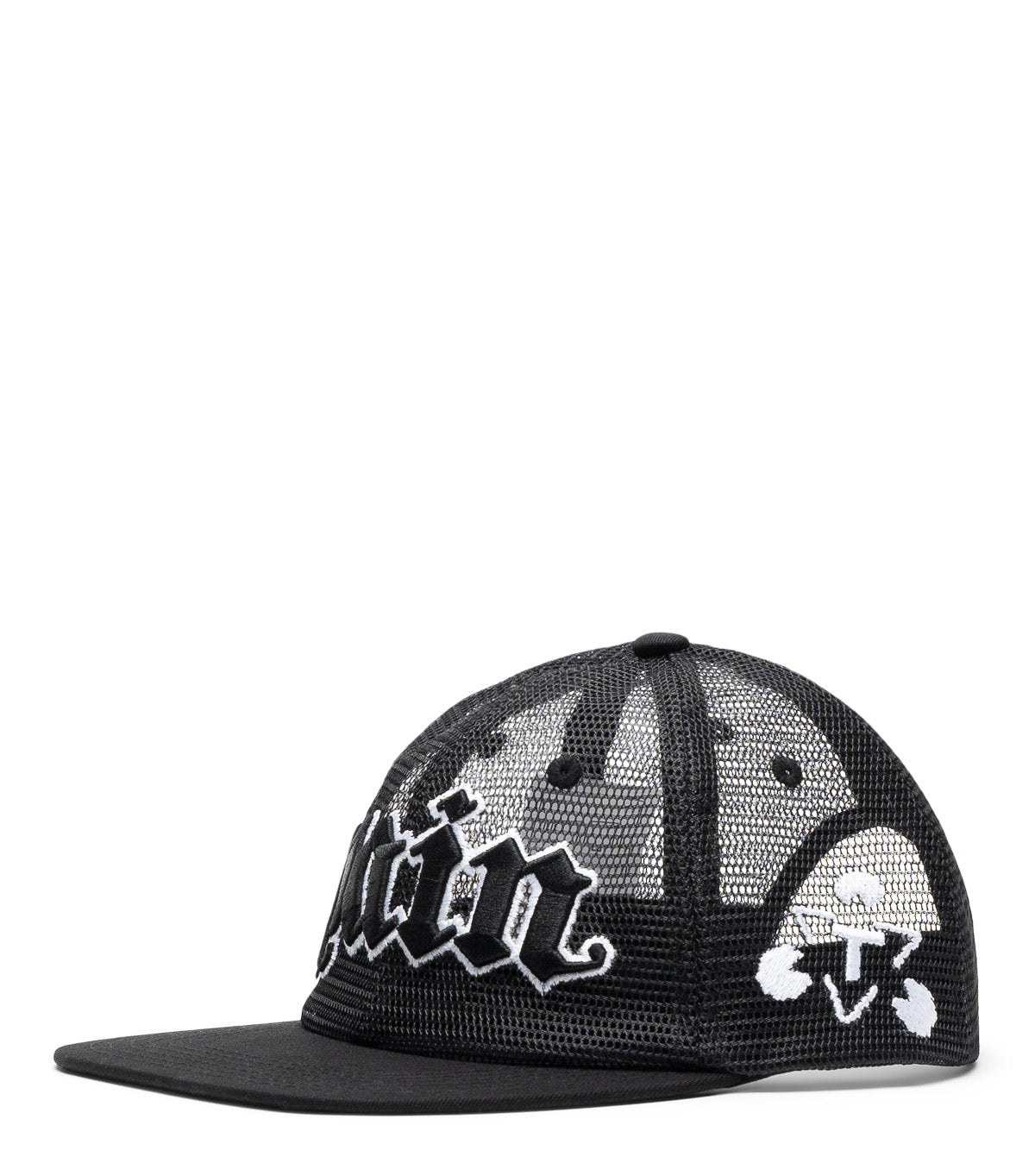 The Trilogy Tapes Pain All-Over Mesh Trucker 6-Panel Black