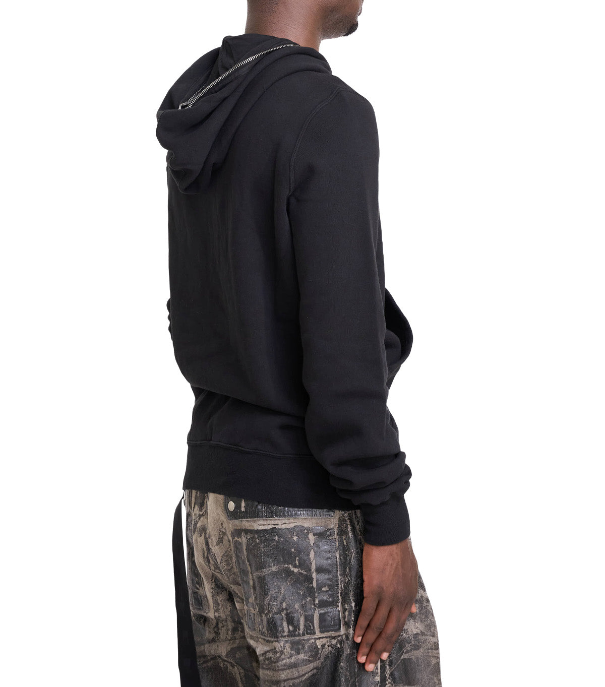 Rick Owens DRKSHDW Felpa Gimp Hoodie Black