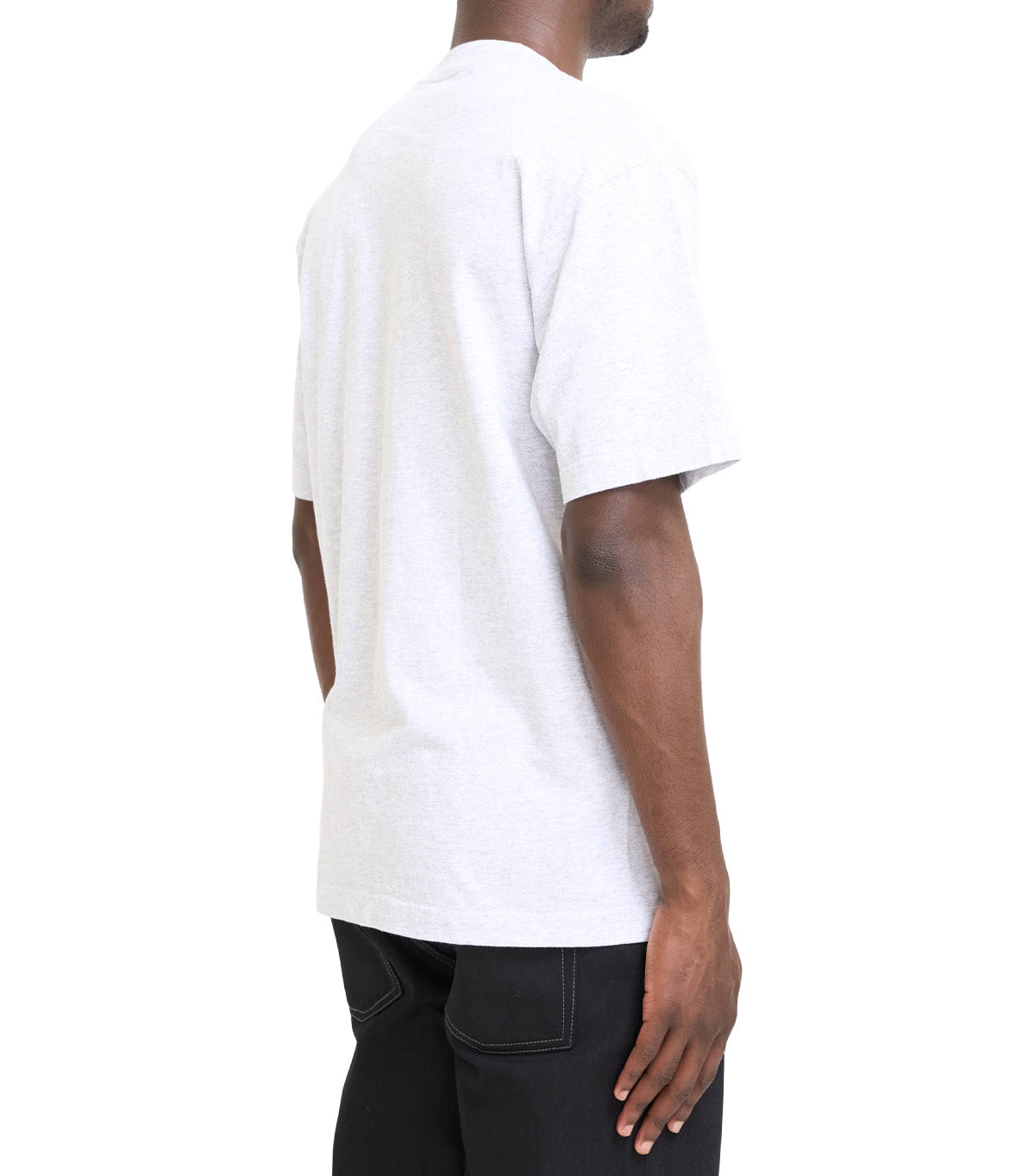 Badfriend Star Logo T-Shirt Heather Grey